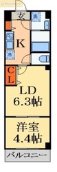 ＩＮＳＵＲＡＮＣＥ　ＢＬＤＧ１８の物件間取画像